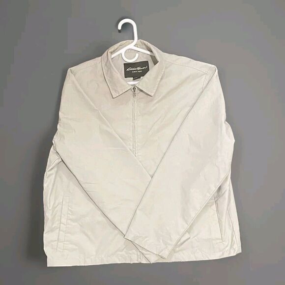 Vintage Style Eddie Bauer Men’s Large Ivory Coat/Jacket - Picture 3 of 7